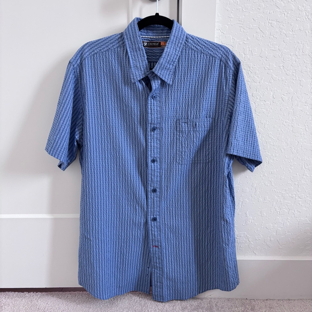 Daniel Cremieux Performance Short Sleeve Buttondown Shirt